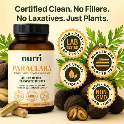 Wormwood Black Walnut Parasite Detox