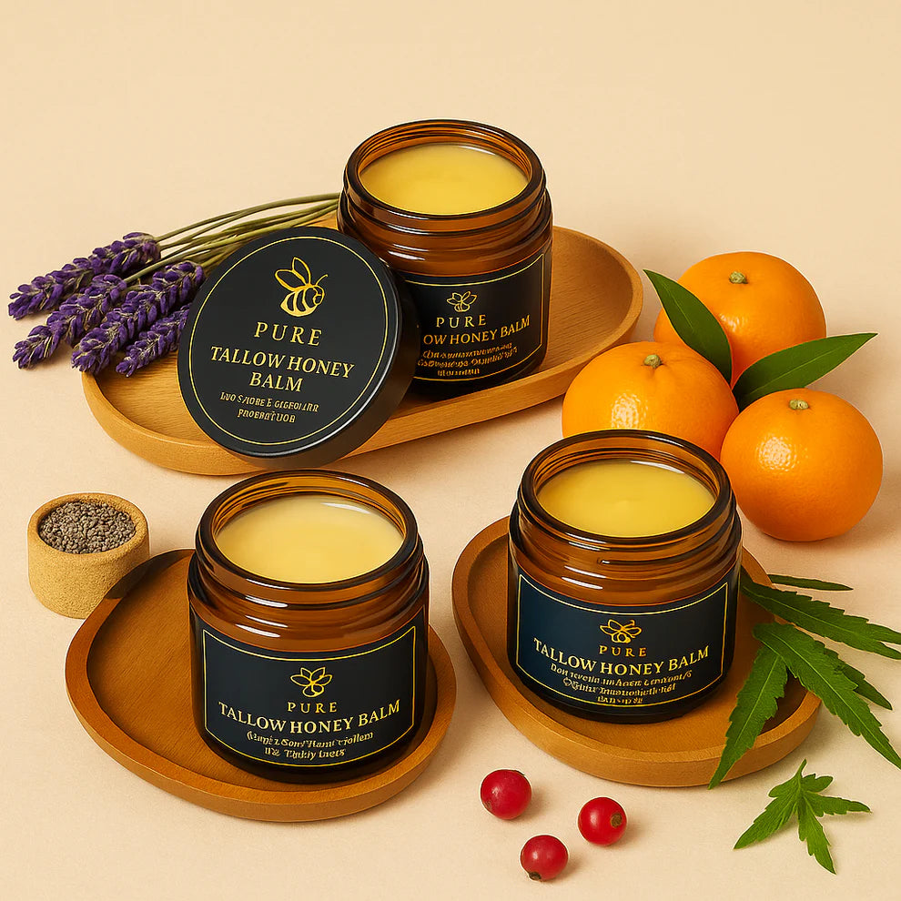 Golden Tallow | Pure Tallow Honey Balm