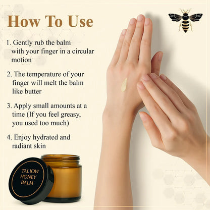 Golden Tallow | Pure Tallow Honey Balm